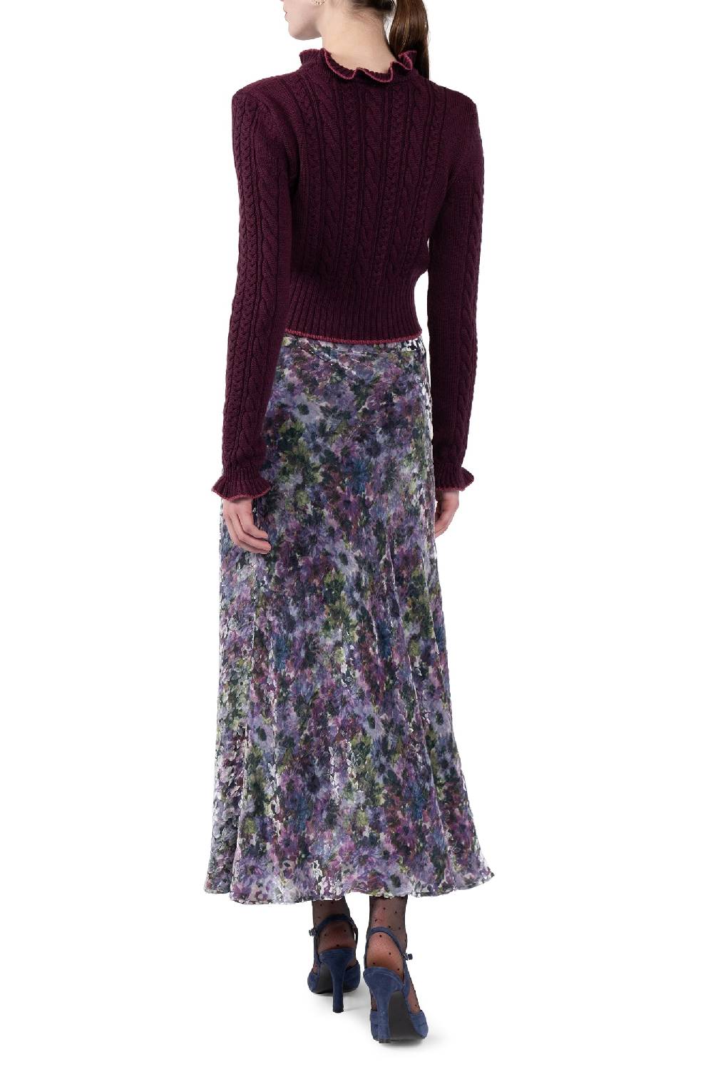 Luisa Beccaria Maglione Girocollo Intrecciato