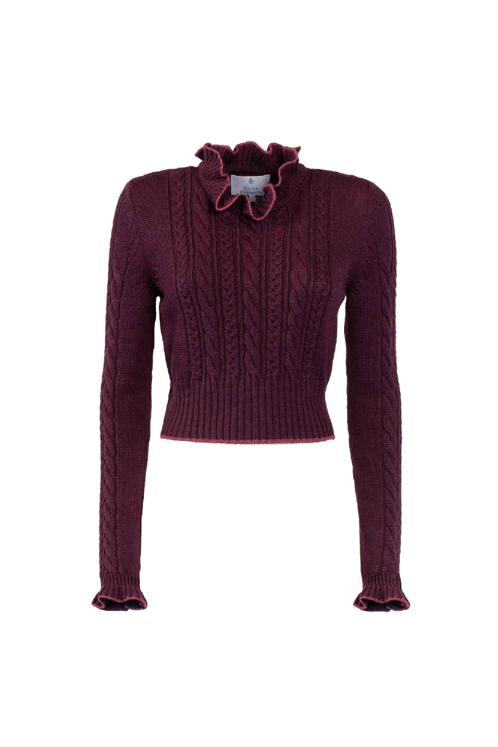 Luisa Beccaria Maglione girocollo intrecciato