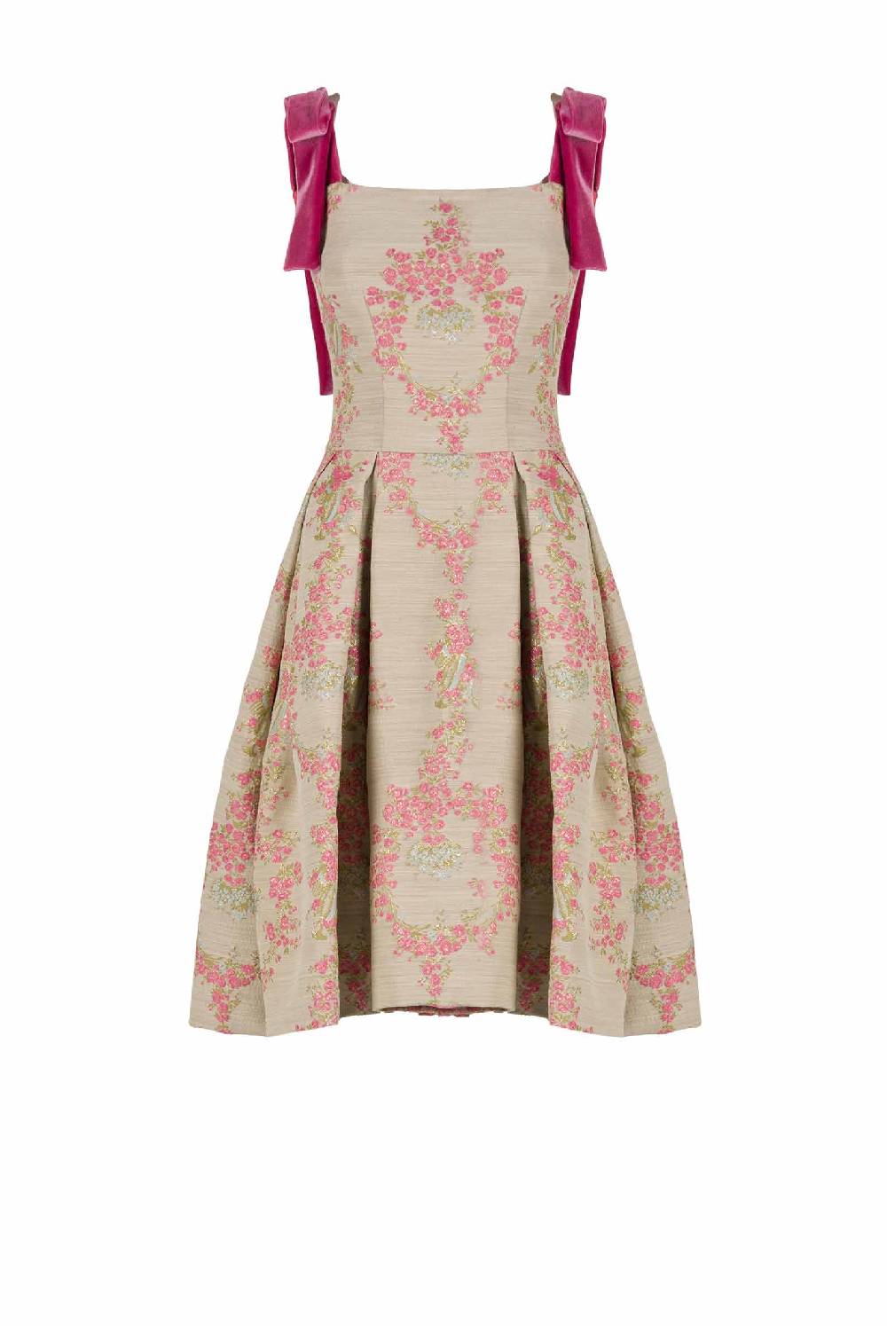 Luisa Beccaria Mini abito in broccato