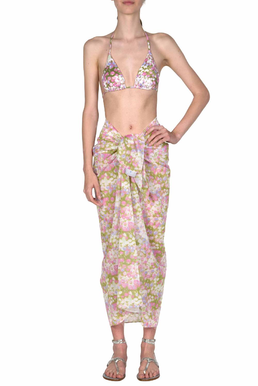 Luisa Beccaria Pareo Lungo Monet Rosa