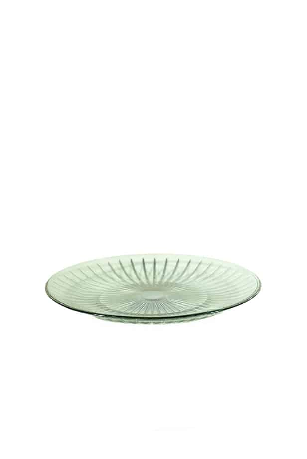 Luisa Beccaria Set Verde Di Due Lastre Di Vetro