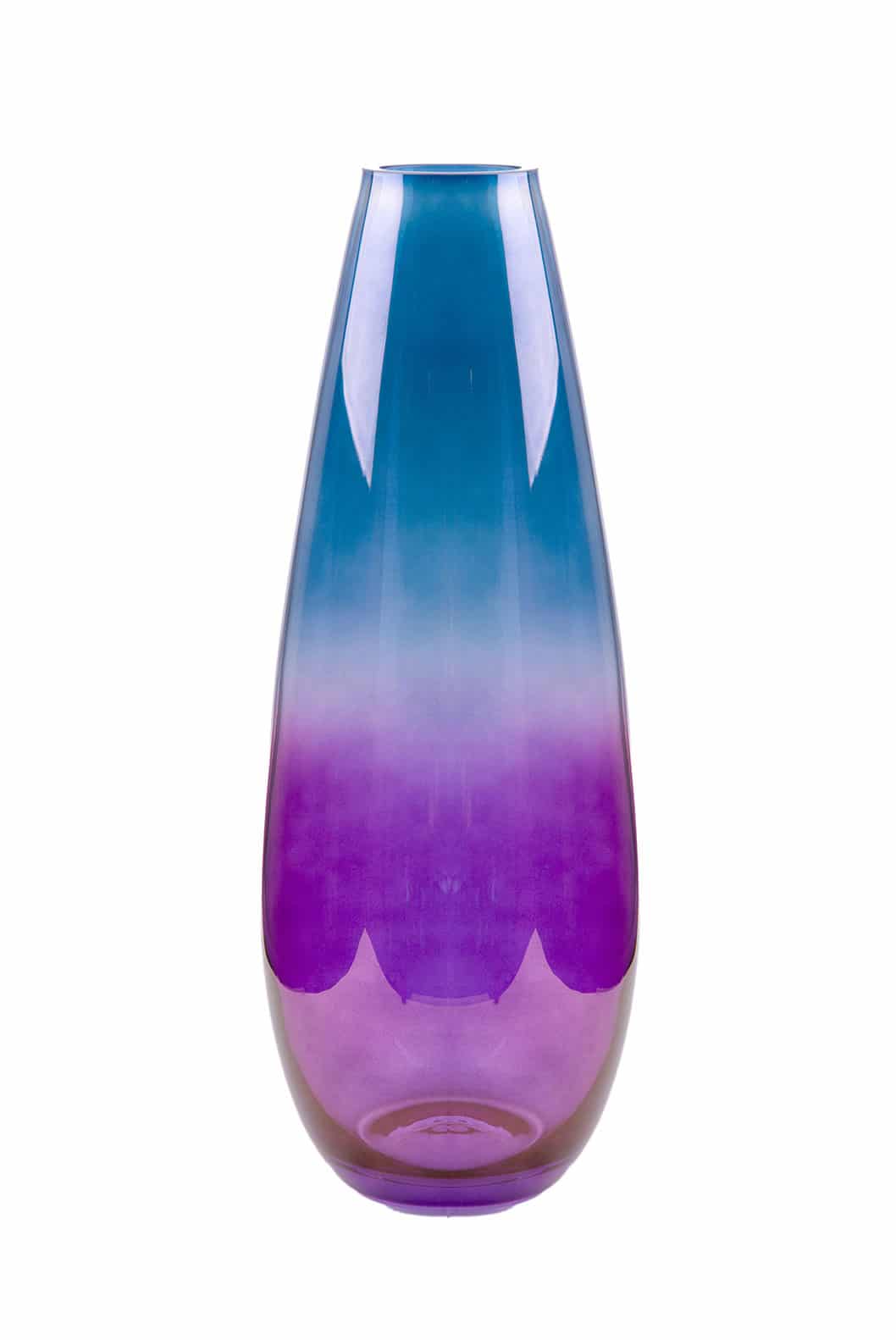 Luisa Beccaria Shade Purple To Blue Drop Vaso