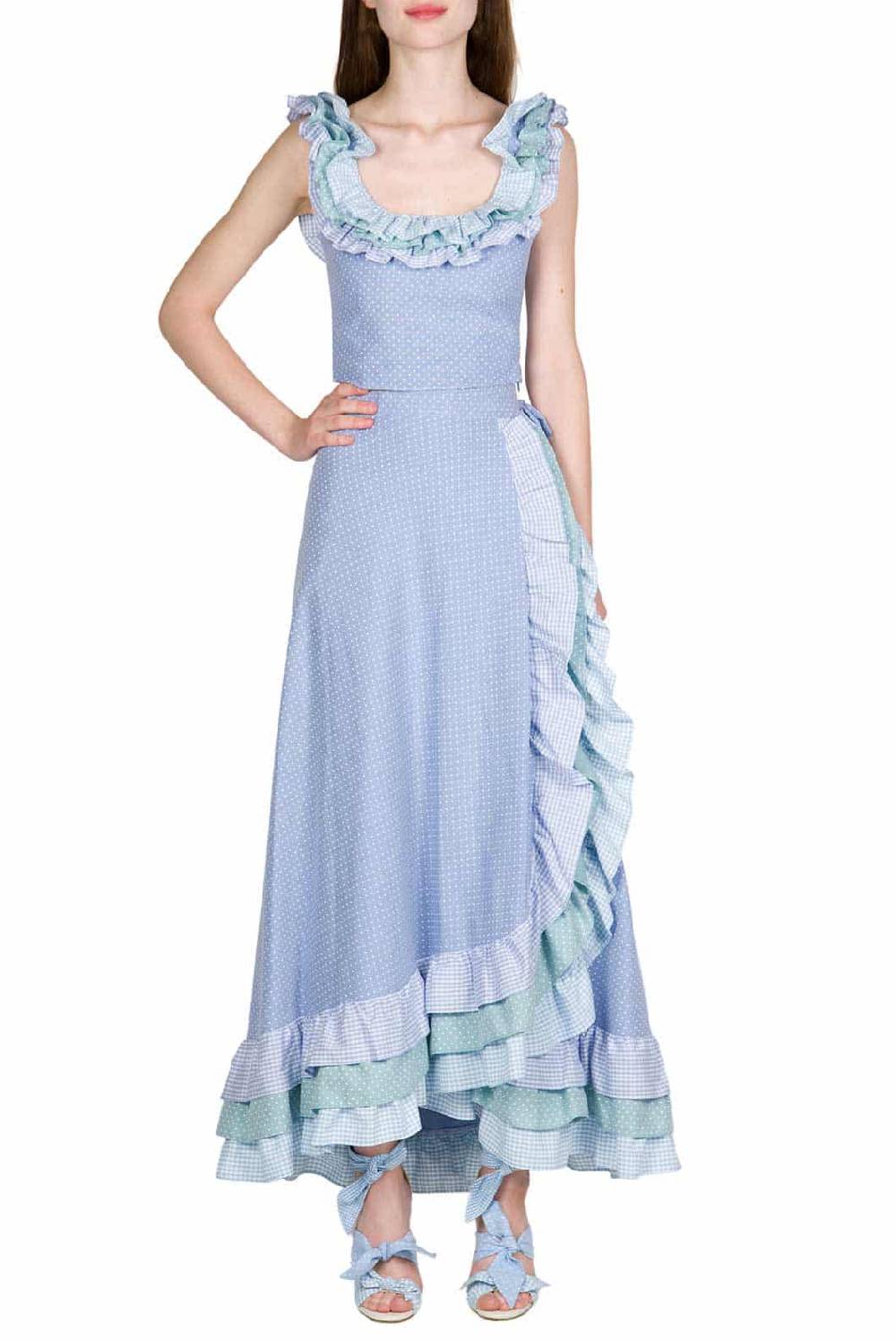 Luisa Beccaria Top Senza Maniche A Pois