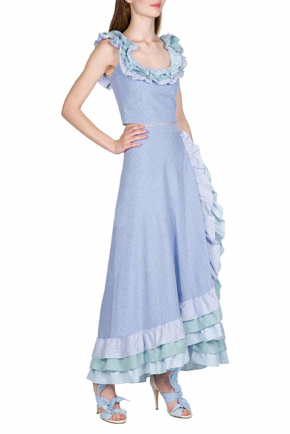 Luisa Beccaria Top Senza Maniche A Pois