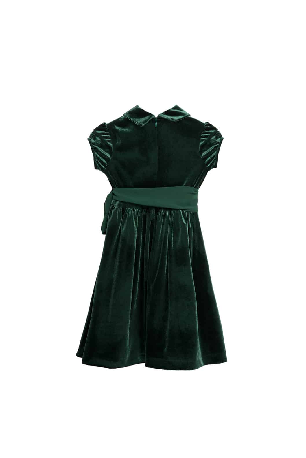 Luisa Beccaria Vestito Verde Per Bambini