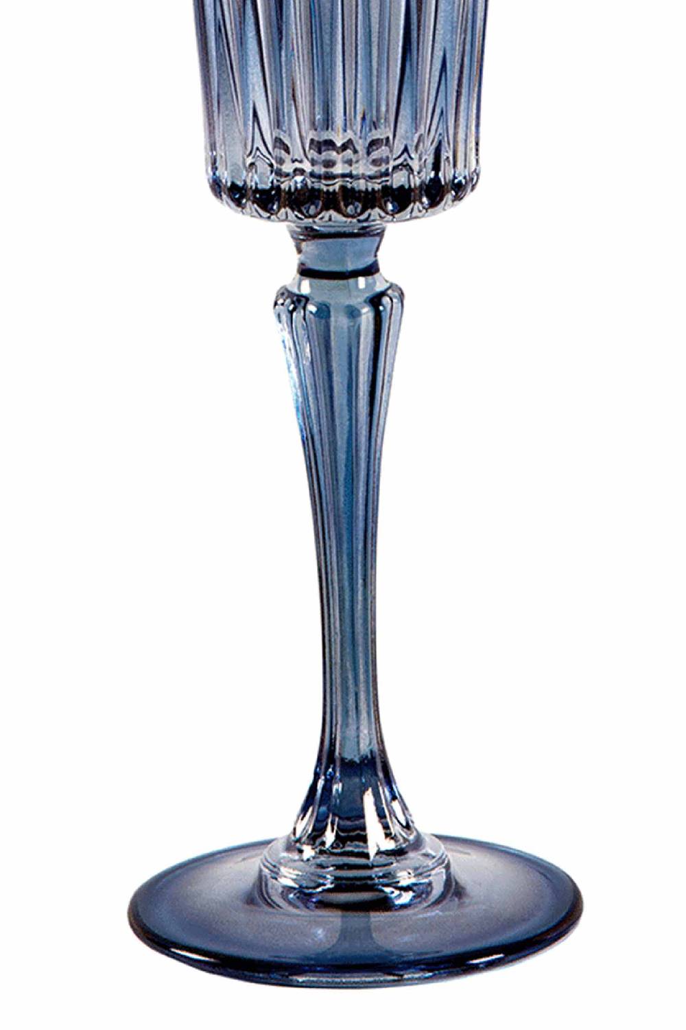 Luisa Beccaria Ombra Dal Blu Al Verde Set Di Due Bicchieri Domina Flute