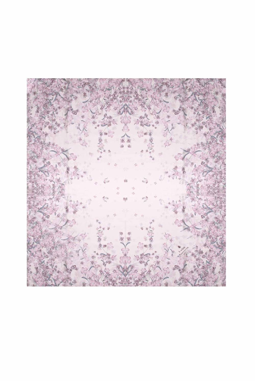 Luisa Beccaria Sciarpa in Seta Stampa Piccoli Fiori