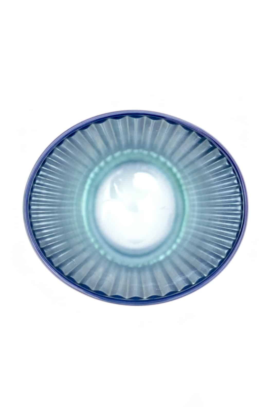 Luisa Beccaria Set Blu Di Due Bicchieri D'acqua Iside