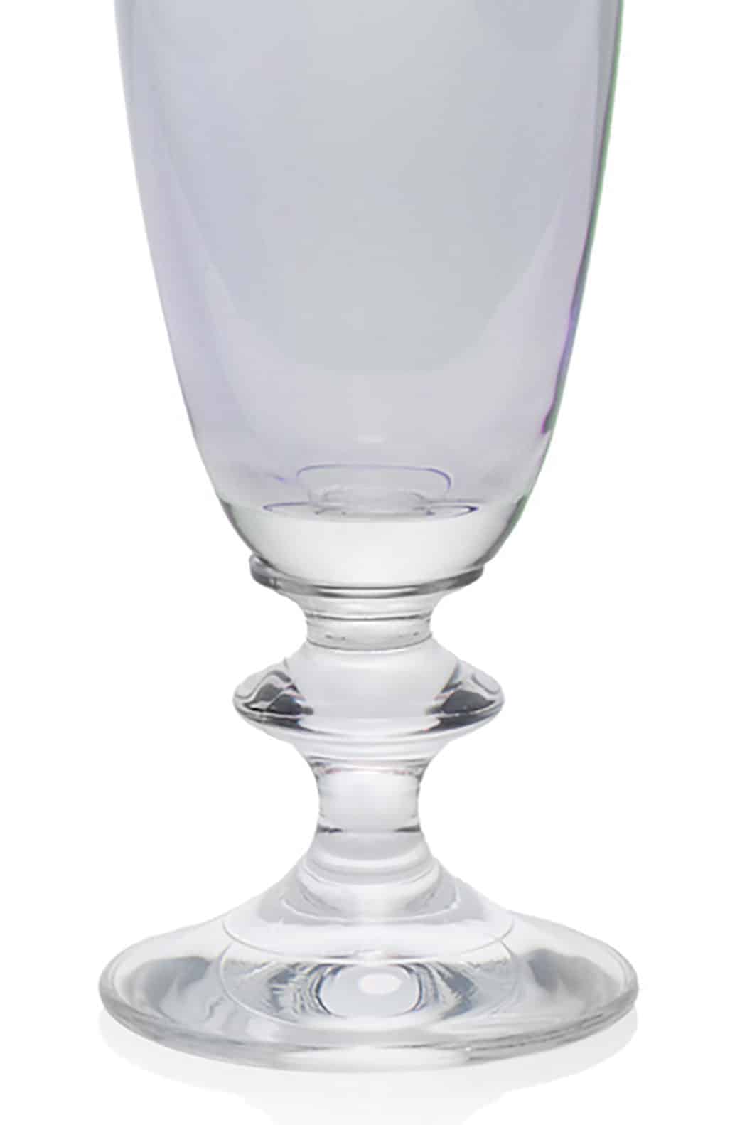 Luisa Beccaria Set Blu Di Due Bicchieri Flauto Roseo