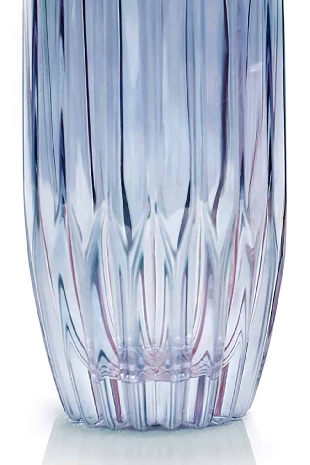 Luisa Beccaria Set Blu Di Due Grandi Bicchieri Tumbler