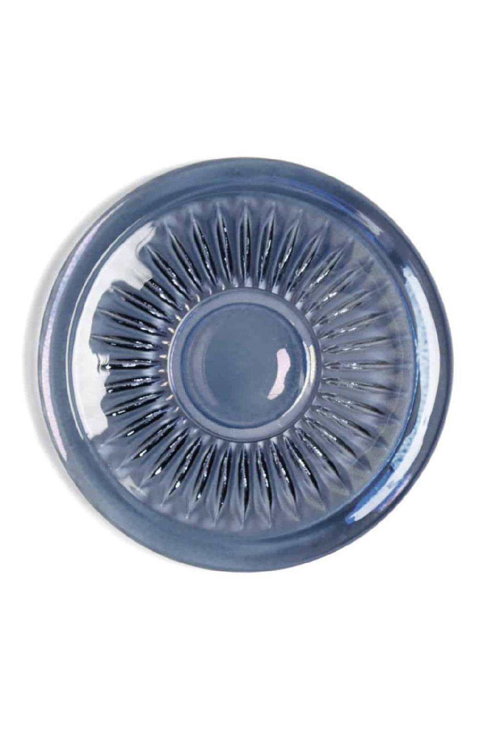 Luisa Beccaria Set Di Due Tazze Da Caffè Trasparenti Prestige Blu