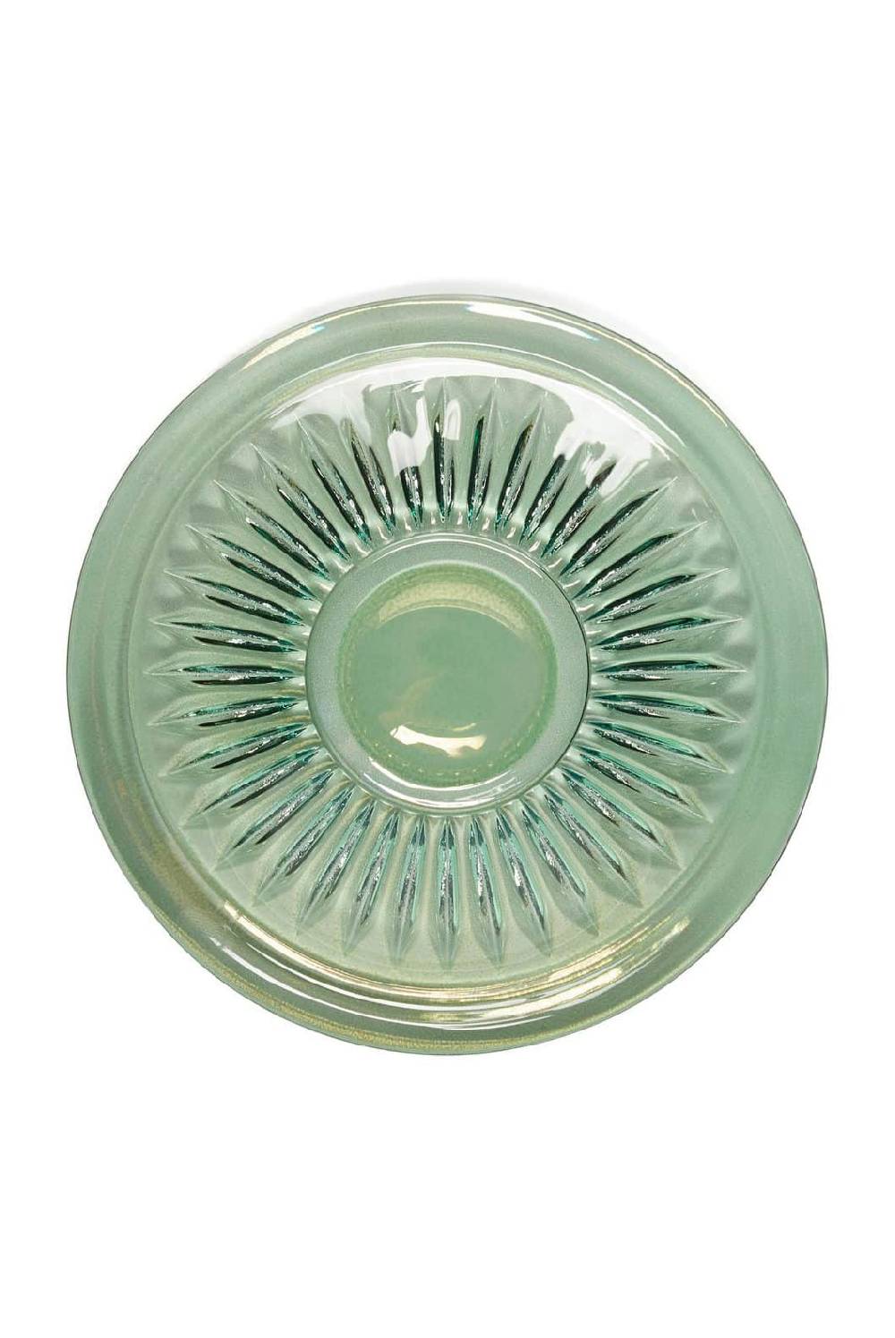 Luisa Beccaria Set Di Due Tazzine Da Caffè Trasparenti Prestige Verde