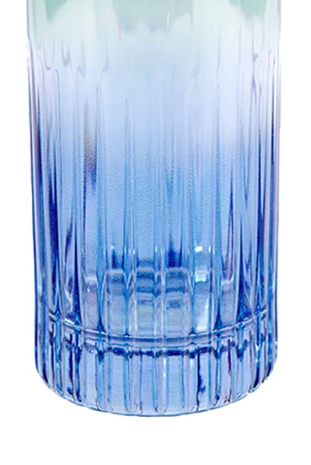 Luisa Beccaria Tonalità Blu Al Verde Set Di Due Grandi Bicchieri Tumbler