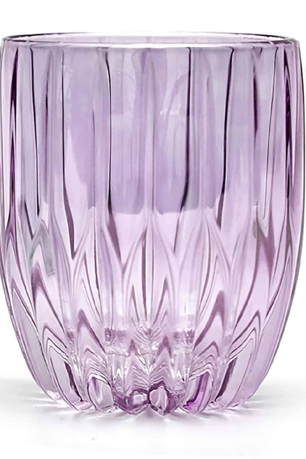 Luisa Beccaria Viola Set Di Due Piccoli Bicchieri Tumbler