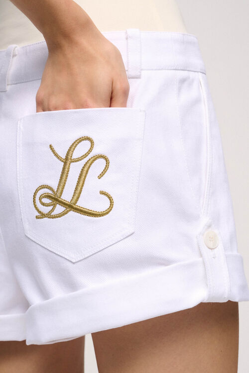 Luisa Spagnoli Anagramma - Bermuda Ricamati - Fashion Show