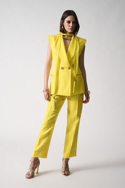 Luisa Spagnoli Argano - Pantaloni In Lino - Fashion Show