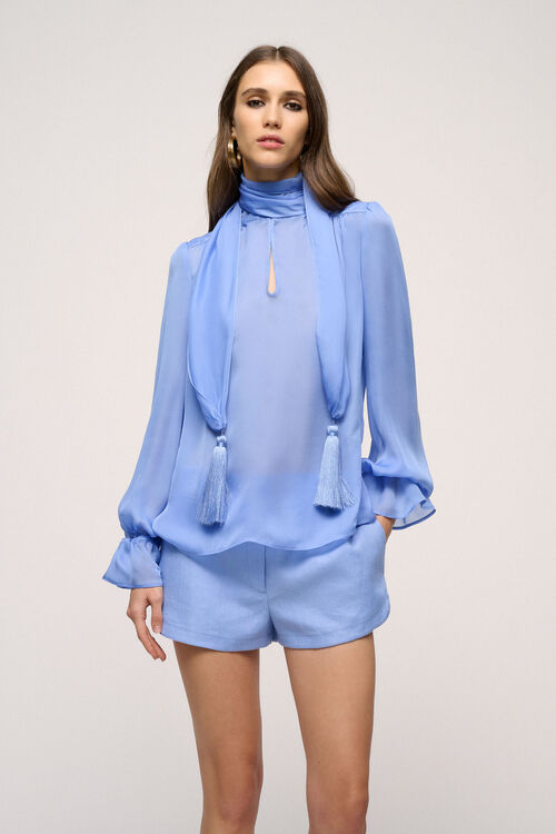 Luisa Spagnoli Bisentina - Camicia in seta - Fashion Show