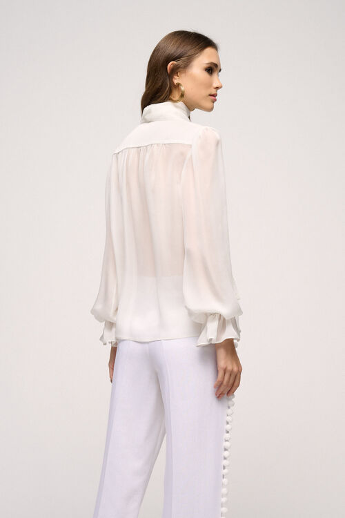 Luisa Spagnoli Bisentina - Camicia In Seta - Fashion Show