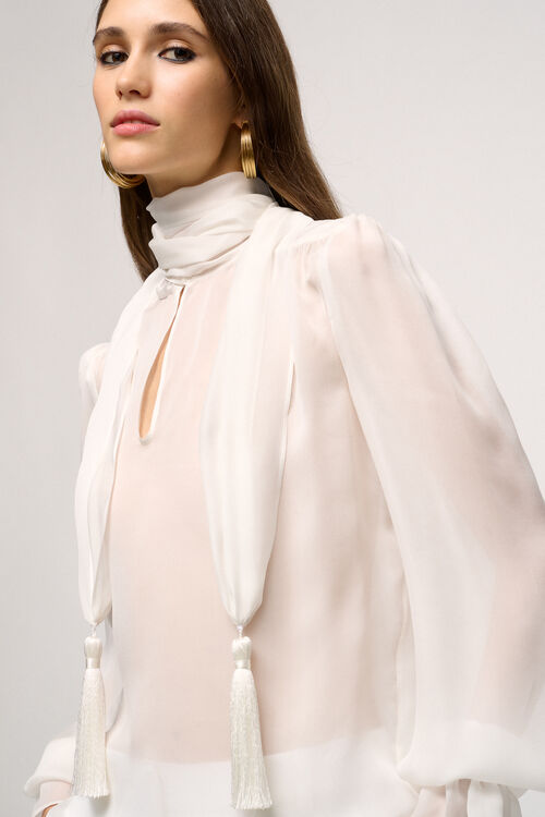 Luisa Spagnoli Bisentina - Camicia In Seta - Fashion Show