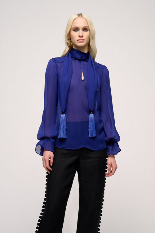 Luisa Spagnoli Bisentina - Camicia in seta - Fashion Show