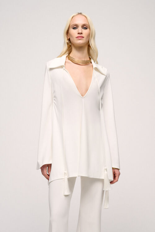 Luisa Spagnoli Bordighera - Tunica in viscosa - Fashion Show