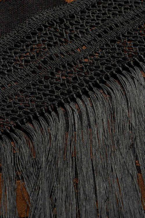 Luisa Spagnoli Camedrio - Scialle Con Frange - Fashion Show