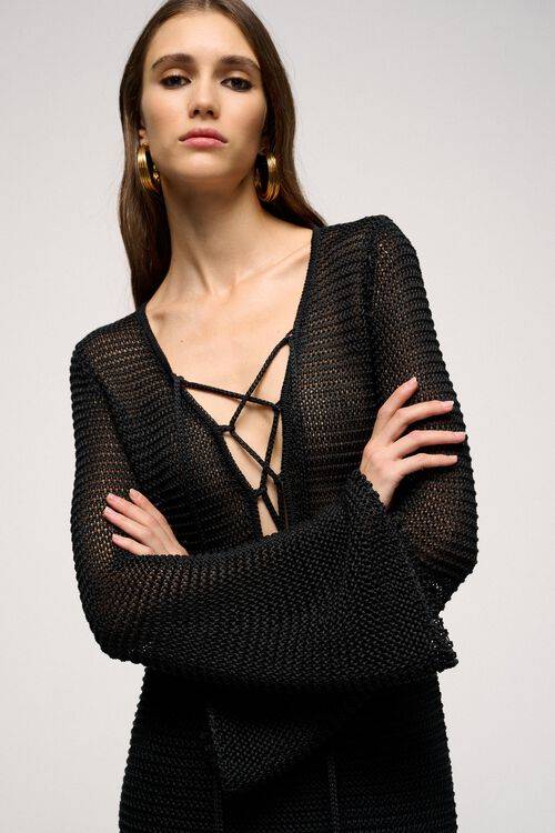 Luisa Spagnoli Cantonese - Abito In Maglia - Fashion Show