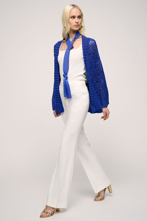 Luisa Spagnoli Catullo - Sciarpa Con Frange - Fashion Show