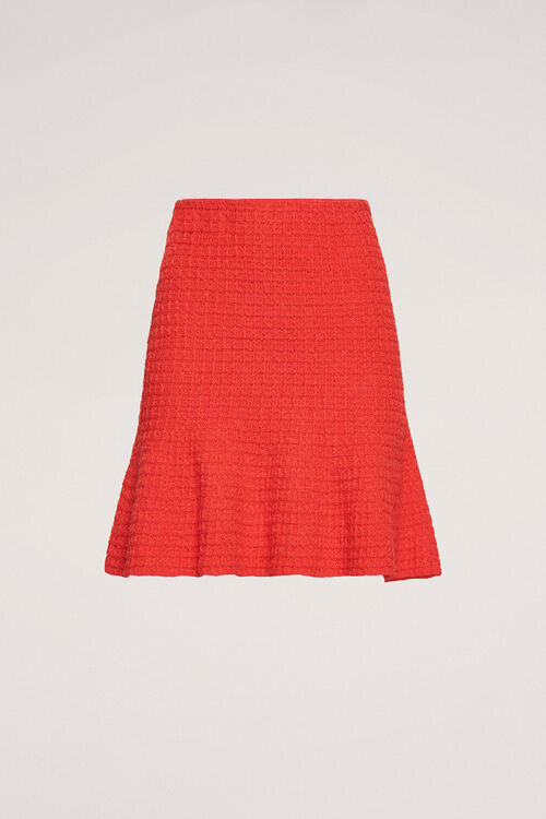 Luisa Spagnoli Clarinista - Minigonna In Misto Cotone Armaturato