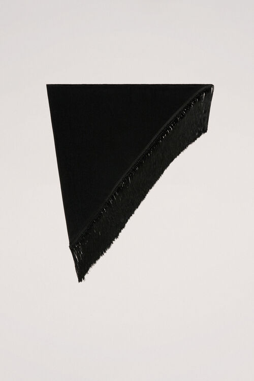 Luisa Spagnoli Compasso - Scialle Con Frange - Fashion Show