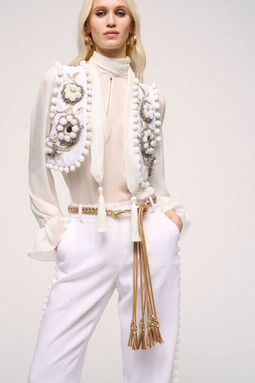 Luisa Spagnoli Denaro - Cintura in pelle - Fashion Show