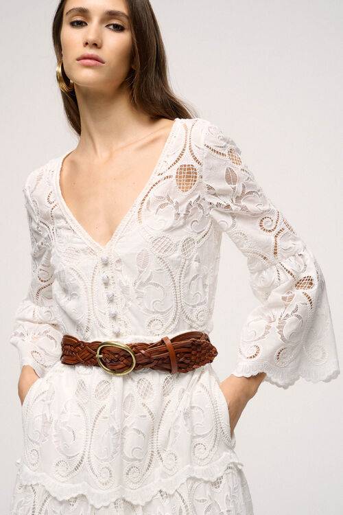 Luisa Spagnoli Dirupo - Cintura in pelle - Fashion Show