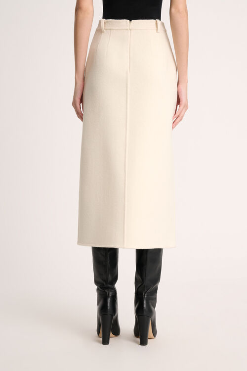 Luisa Spagnoli Fattura - Gonna In Misto Lana - Fashion Show