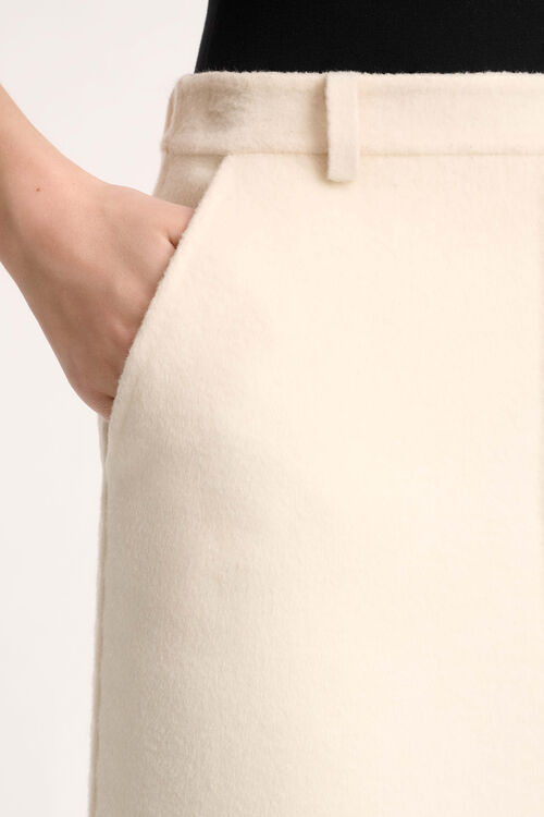 Luisa Spagnoli Fattura - Gonna In Misto Lana - Fashion Show