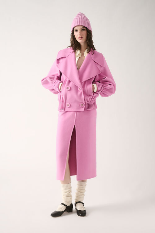 Luisa Spagnoli Fattura - Gonna In Misto Lana - Fashion Show