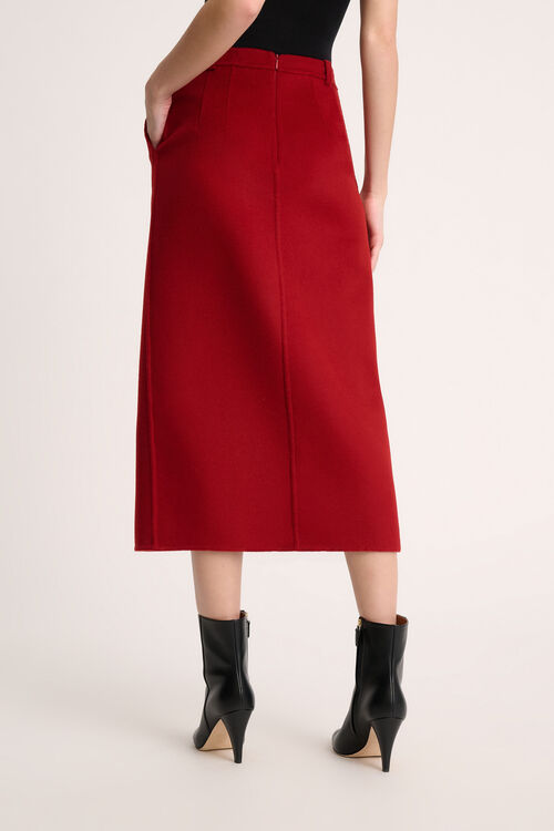 Luisa Spagnoli Fattura - Gonna In Misto Lana - Fashion Show