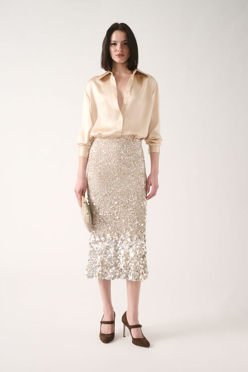 Luisa Spagnoli Filtro - Gonna Paillettes - Fashion Show