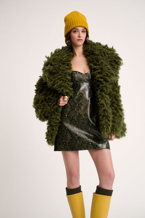 Luisa Spagnoli Gruccia - Mini abito in pelle - Fashion Show