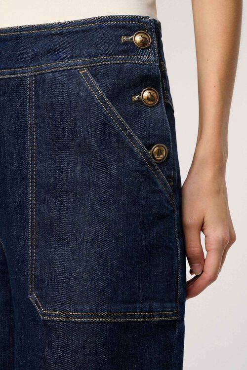 Luisa Spagnoli Acquavite - Jeans Cropped
