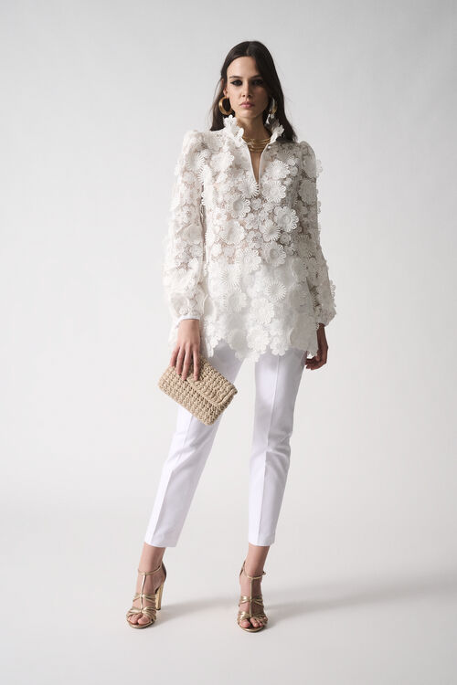 Luisa Spagnoli Acuto - Pantalone In Doppio Cotone