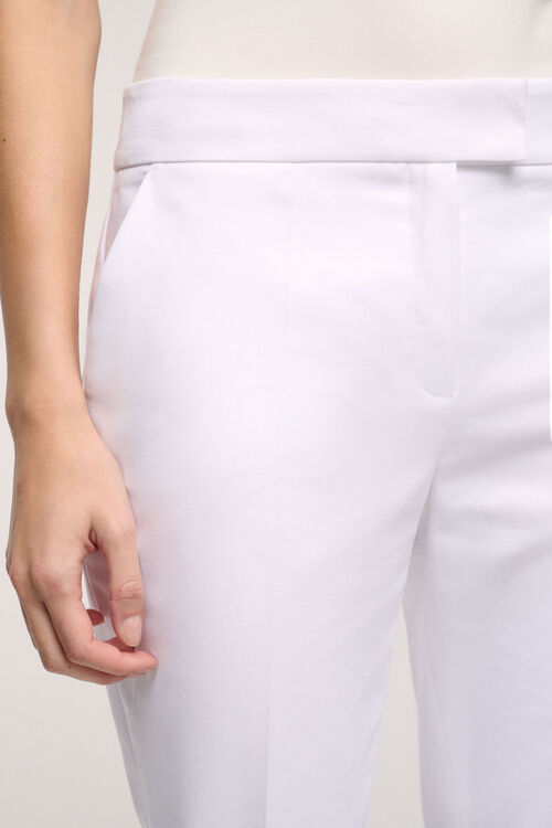 Luisa Spagnoli Acuto - Pantalone In Doppio Cotone