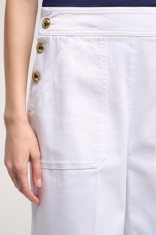 Luisa Spagnoli Addizione - Pantaloni Cropped