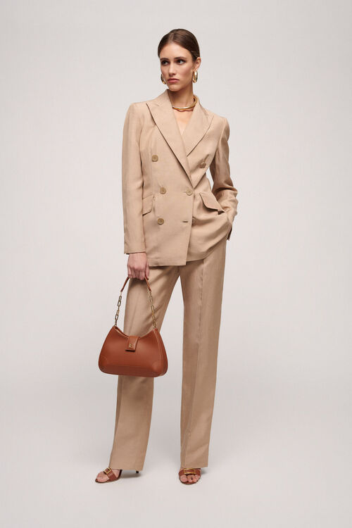 Luisa Spagnoli Aders - Pantalone In Lino