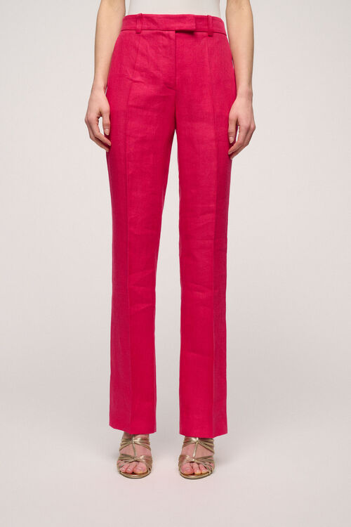 Luisa Spagnoli Adesivo - Pantaloni in lino