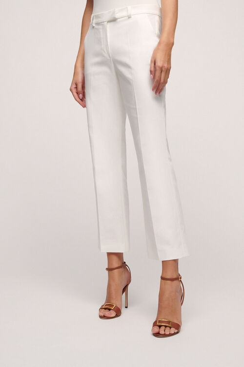 Luisa Spagnoli Adesso - Pantalone in cotone stretch