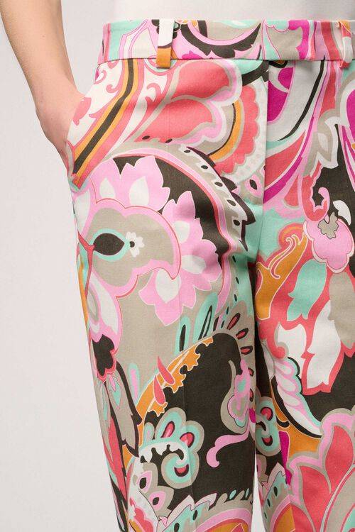 Luisa Spagnoli Adunata - Pantaloni Paisley