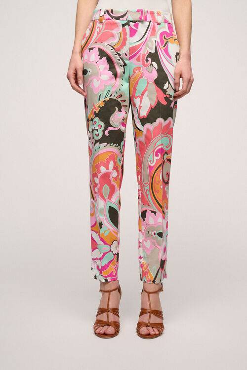 Luisa Spagnoli Adunata - Pantaloni paisley
