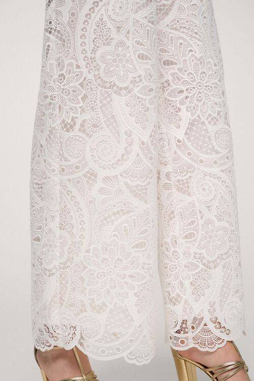 Luisa Spagnoli Altea - Pantaloni In Pizzo Paisley