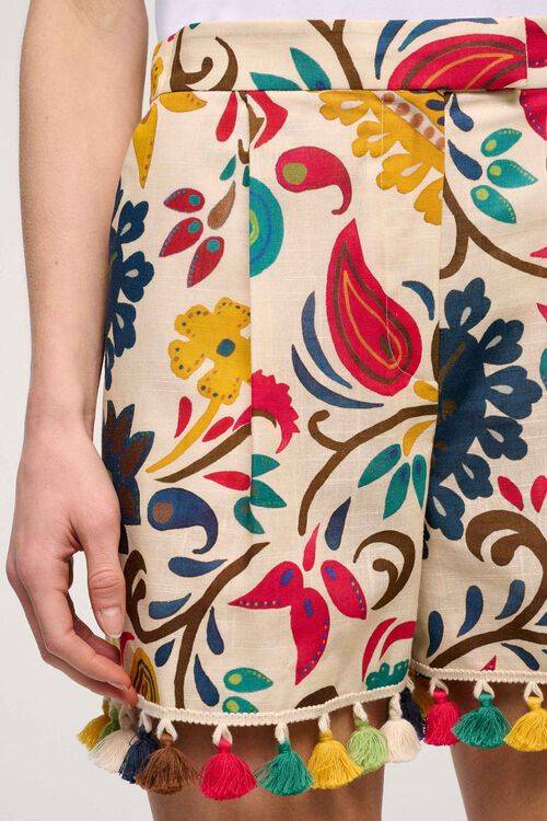 Luisa Spagnoli Animatore - Bermuda Con Applicazioni