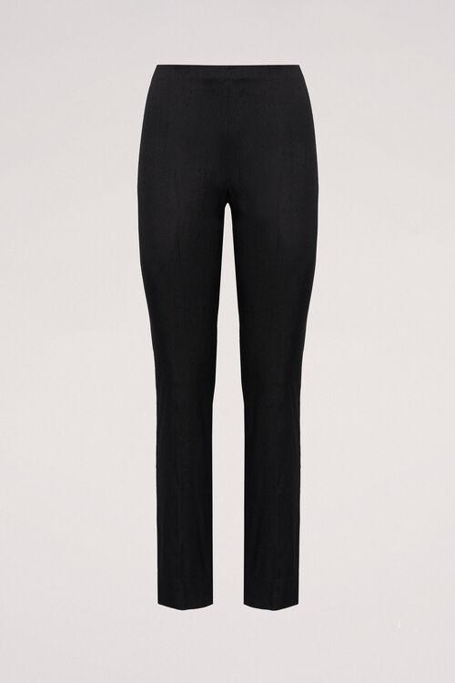 Luisa Spagnoli Aquil - Pantalone In Shantung Stretch